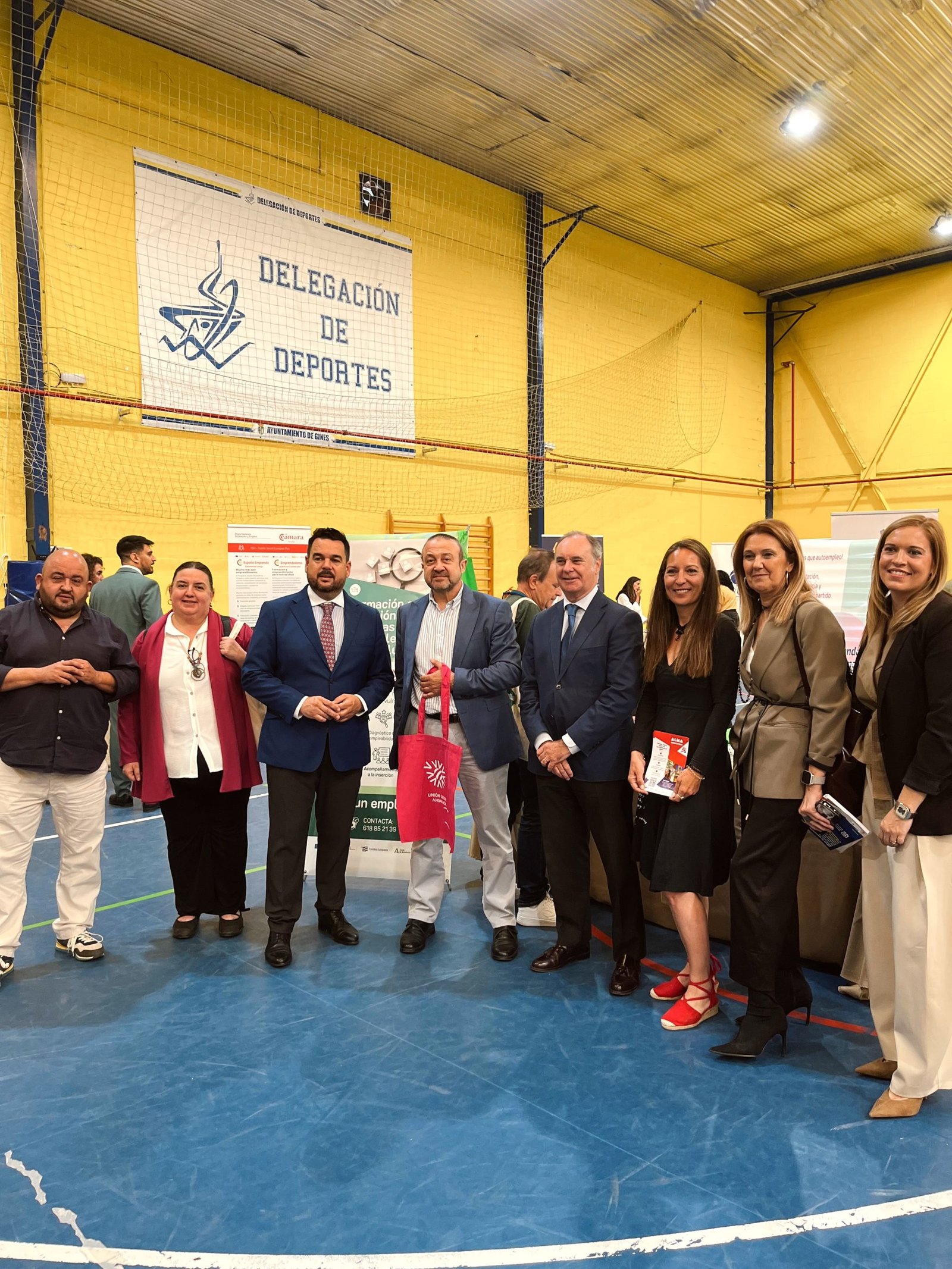 La UEG, presente en la I Feria de Empleo y Empresa